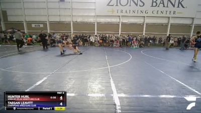 106 lbs Quarterfinal - Hunter Hurl, Sons Of Atlas Wrestling Club vs Taegan Leavitt, Champions Wrestling Club