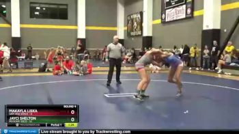 120 lbs Round 4 (12 Team) - Jayci Shelton, Missouri Gold vs Makayla Liska, Grit And Grace