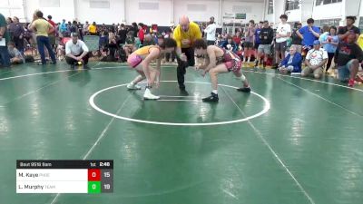 146 lbs Round 2 - Max Kaye, Phoenix Wrestling Club vs London Murphy, Team Gotcha