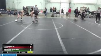 115 lbs Finals (2 Team) - Cole Wilson, Scanlan vs Brennan Warwick, Terps Xtreme