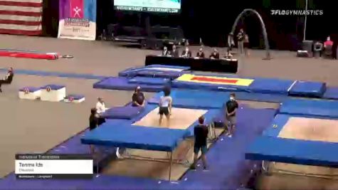 Tenma Ide - Individual Trampoline, Elevated - 2021 USA Gymnastics Championships