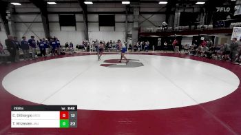 285 lbs Final - Carl DiGiorgio, Coast Guard vs Tommy Wrzesien, Johnson & Wales