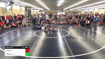 Round Of 16 - Jacob Ruff, Afton vs Odin Brown, Chenango Valley