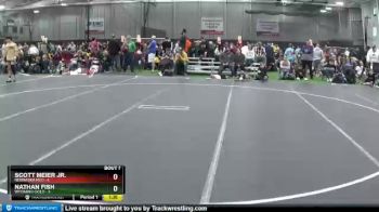 113 lbs Round 2 (8 Team) - Nathan Fish, Wyoming Gold vs Scott Meier Jr., Nebraska Red