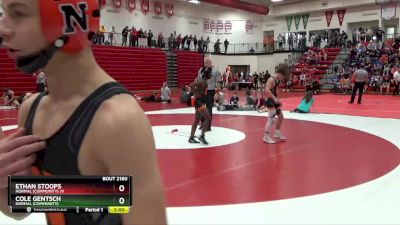 113 lbs Round 3 - Cole Gentsch, Normal (Community) vs Ethan Stoops, Normal (Community) JV