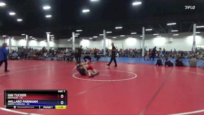 106 lbs Round 2 (6 Team) - Ian Tucker, Kentucky vs Willard Farnham, North Carolina