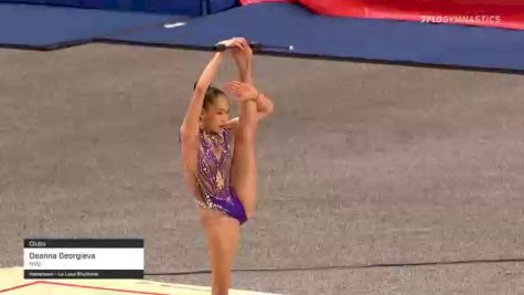 Deanna Georgieva - Clubs, NVG - 2021 USA Gymnastics Championships