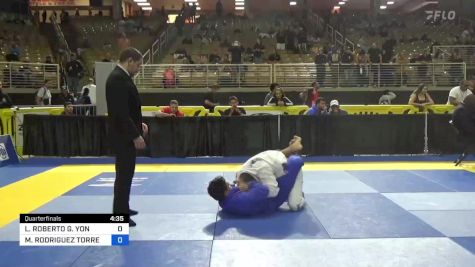 LUCAS ROBERTO G. YON vs MIRKO RODRIGUEZ TORRES 2024 Pan Jiu Jitsu IBJJF Championship