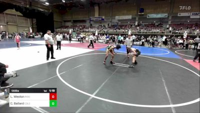 130 lbs Final - Leo Weston, Ridge WC vs Cole Ballard, Colorado Outlaws