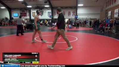 220 lbs Round 3 - Asher Smith, Cedar Rapids Kennedy vs William Carhoff, Clear Creek-Amana