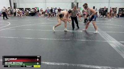 175 lbs Round 3 (8 Team) - Sam Szerlip, GPS vs Decker Bechtold, Steller Trained Black Sun