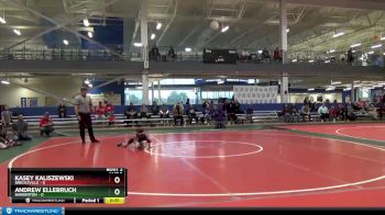 45 lbs Round 1 (8 Team) - Kasey Kaliszewski, Brecksville vs Andrew Ellebruch, Barberton