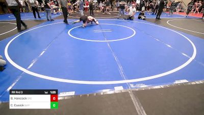 105 lbs Rr Rnd 3 - Bladen Hancock, Owasso Takedown Club vs Carson Cusick, Slyfox Wrestling Academy