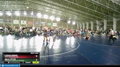 92 lbs Quarterfinal - Brax Wylie, Sanderson Wrestling Academy vs Logan Krenz, Hawk Wrestling Club