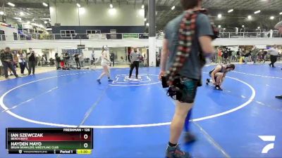 126 lbs Cons. Round 3 - Hayden Mayo, Bruin Brawlers Wrestling Club vs Ian Szewczak, Beach Boyz