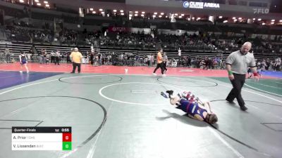 65 lbs Quarterfinal - Aiden Prior, Toms River vs Vincent Lissenden, Buxton (NJ)