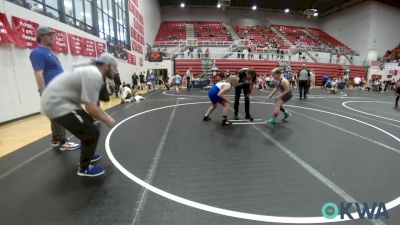 110 lbs Rr Rnd 3 - Tyson Brown, Choctaw Ironman Youth Wrestling vs Zoey Benn, Smith Wrestling Academy