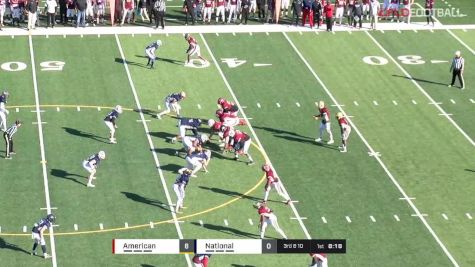 Jordan Veasy Makes Diving Sideline Catch