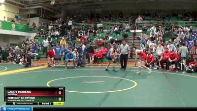 120 lbs Quarterfinal - Dominic Gumtow, Warren Woods-Tower HS vs Larry Moreno, WAUSEON