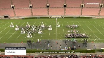 Pacific Crest "Diamond Bar, CA" at 2019 DCI Drum Corps at the Rose Bowl