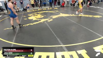 285 lbs Round 1 - Jack Goss, Pioneer Grappling Academy vs Peyton Glore, Alaska Battle Cats Wrestling Club