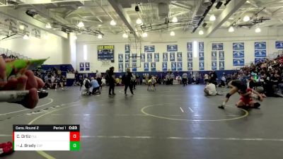 106 lbs Cons. Round 2 - Jaedis Brady, Esperanza vs Chloe Ortiz, Fullerton