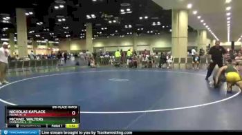 132 lbs Placement Matches (8 Team) - Michael Walters, Strongsville vs Nicholas Kaplack, Medina HS