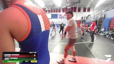 133 lbs Cons. Semi - Jerry Romero, Roswell vs Andres Romero, Los Lunas