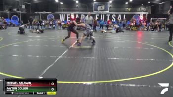 167 lbs Round 1 (8 Team) - Michael Baldwin, Michigan Gold Pitbulls vs Payton Collen, BadBass