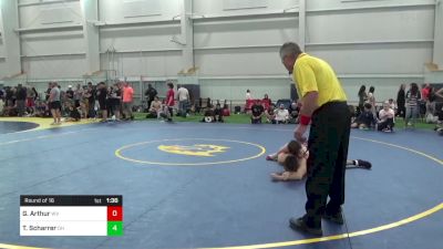 146-E lbs Round Of 16 - Garrin Arthur, WV vs Tyler Scharrer, OH