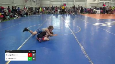 50 lbs Round 5 - Gracie Logsdon, Valkyrie Girls WC vs Saylor Harris, Phoenix Wrestling Club