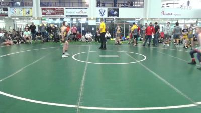 95 lbs Round 3 - Jason Grimmett Jr., Untouchables 12u vs Easton Robey, West Virginia Wild