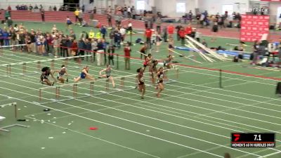 Women's 60m Hurdles Invitational, Round 2 Heat 1 - Lolo Jones 8.32