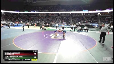 II-126 lbs Cons. Round 4 - Esuar Ordonez, Putnam Valley vs Andrew Spaulding, Honeoye Falls-Lima