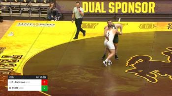 285 lbs Brian Andrews, Wyoming vs Brandon Metz, NDSU