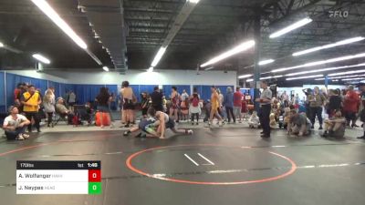 170 lbs Final - Andrew Wolfanger, Havers Hammers vs Jonathan Neypes, Head Hunters