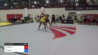 86 kg Consi Of 8 #2 - Edmond Ruth, Pennsylvania vs Nathan Haas, West Coast Regional Training Center