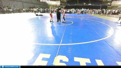 108 lbs Champ. Round 1 - Ella Herrera, Othello Wrestling Club vs Sophia Pimental, PYW Cougars Wrestling Club