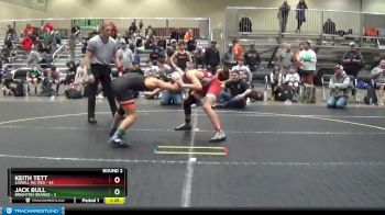 140 lbs Round 2 (4 Team) - Jack Bull, Brighton Orange vs Keith Tett, Lowell WC Red