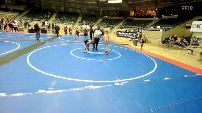 80 lbs Consolation - SJ Wilson, Smith Wrestling Academy vs Gage Firth, Tulsa Blue T Panthers