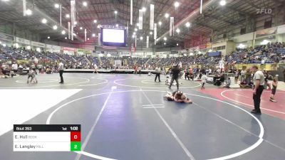 145 lbs Quarterfinal - Eva Hull, Bookcliff Middle School vs Elizabeth Langley, Milliken Middle School