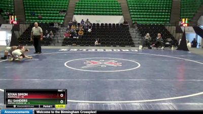 108 lbs Finals (2 Team) - Kiyan Simon, Huntsville vs Eli Sanders, Smiths Station Hs