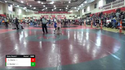 85 lbs Cons. Round 1 - Carson Davis, Pinnacle vs Conner Becker, St. Croix Central