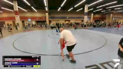 43 lbs Round 5 - Hudson Lemaire, Boneyard Wrestling Academy vs Norah Gann, Haslet WC