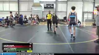 140 lbs Round 3 (4 Team) - Wyatt Cooksey, Death Squad Green vs Jacob Chase, Indiana Outlaws