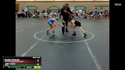 64 lbs Cons. Semi - Joey Saile, CRWA vs Blake Fowler, Scanlan Wrestling Academy