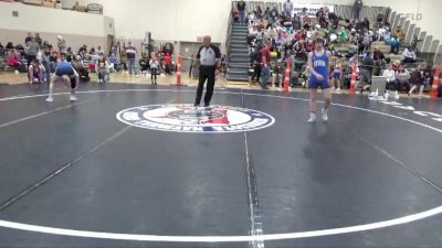 125 lbs Quarterfinal - Ivan Woodhull, Northwestern Tigers vs Aj Sele, STMA