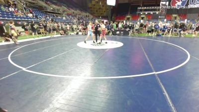 94 lbs Rnd Of 16 - Chase Kastner, Connecticut vs Layne Martin, Michigan