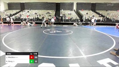 161 lbs Rr Rnd 4 - Jake Maddox, Refinery Wrestling Youth vs KJ Burg, Darkhorse Arado