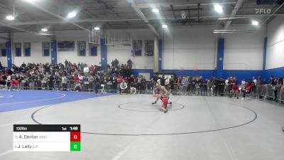 132 lbs Consolation - Anthony Donlon, Winchester vs Jimmy Lally, Saint John's Prep